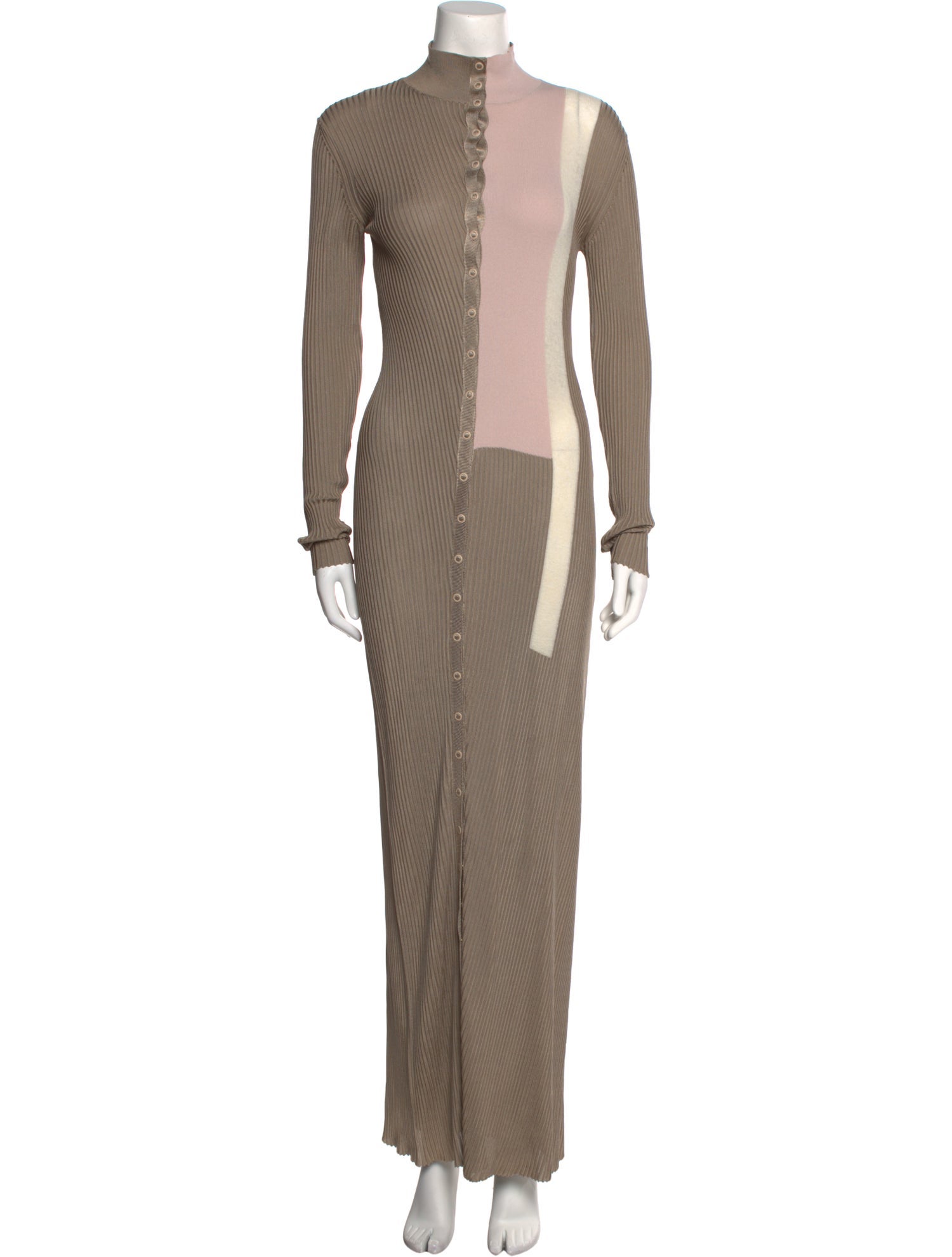 Fendi Silk Long Dress