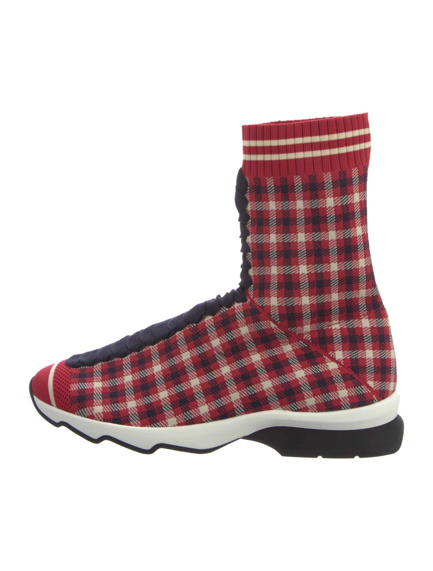 Fendi Printed Sock Sneakers