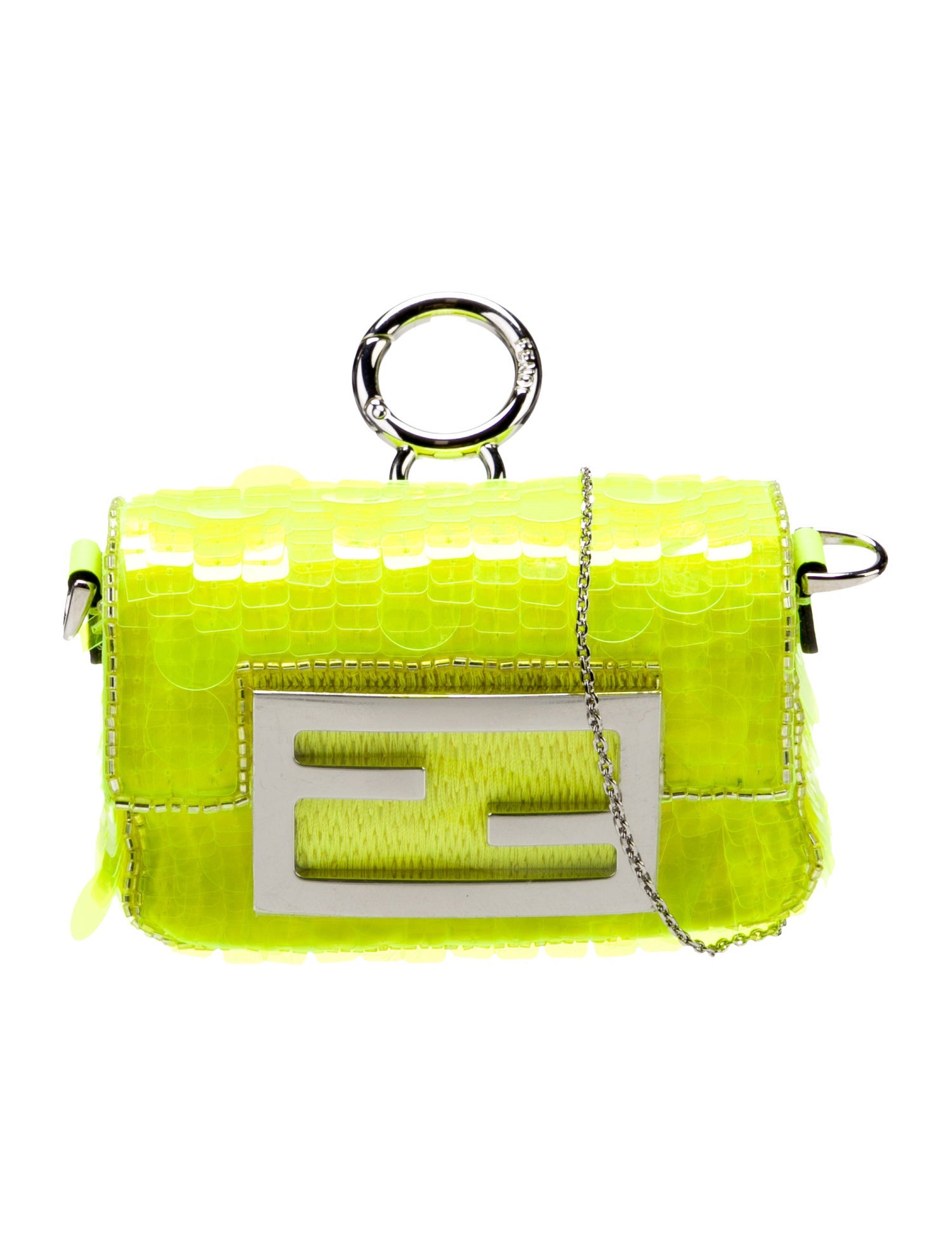 Fendi Sequins Baguette Nano 2023 w/ Tags