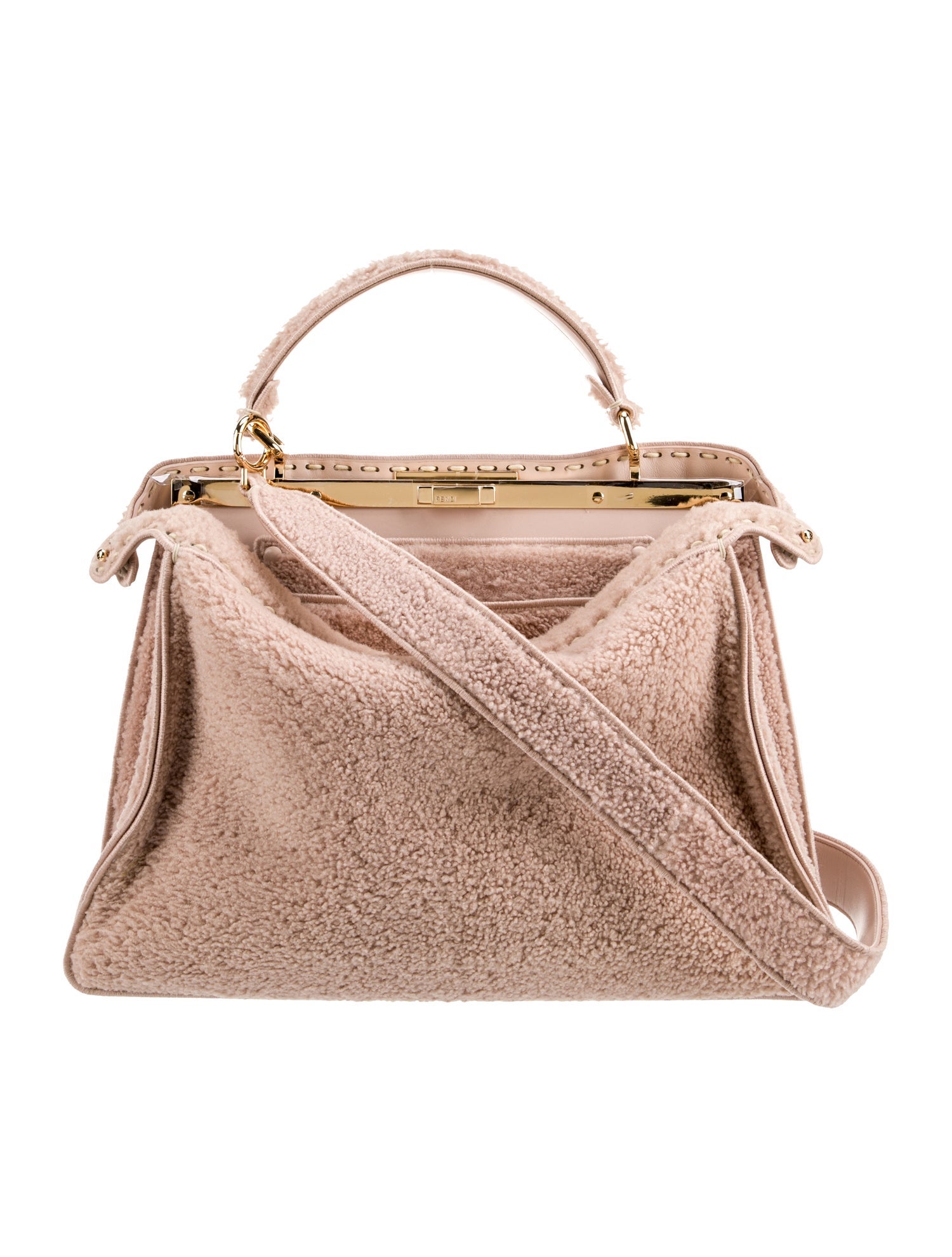 Fendi Shearling Peekaboo