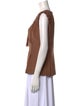 Fendi Square Neckline Sleeveless Blouse
