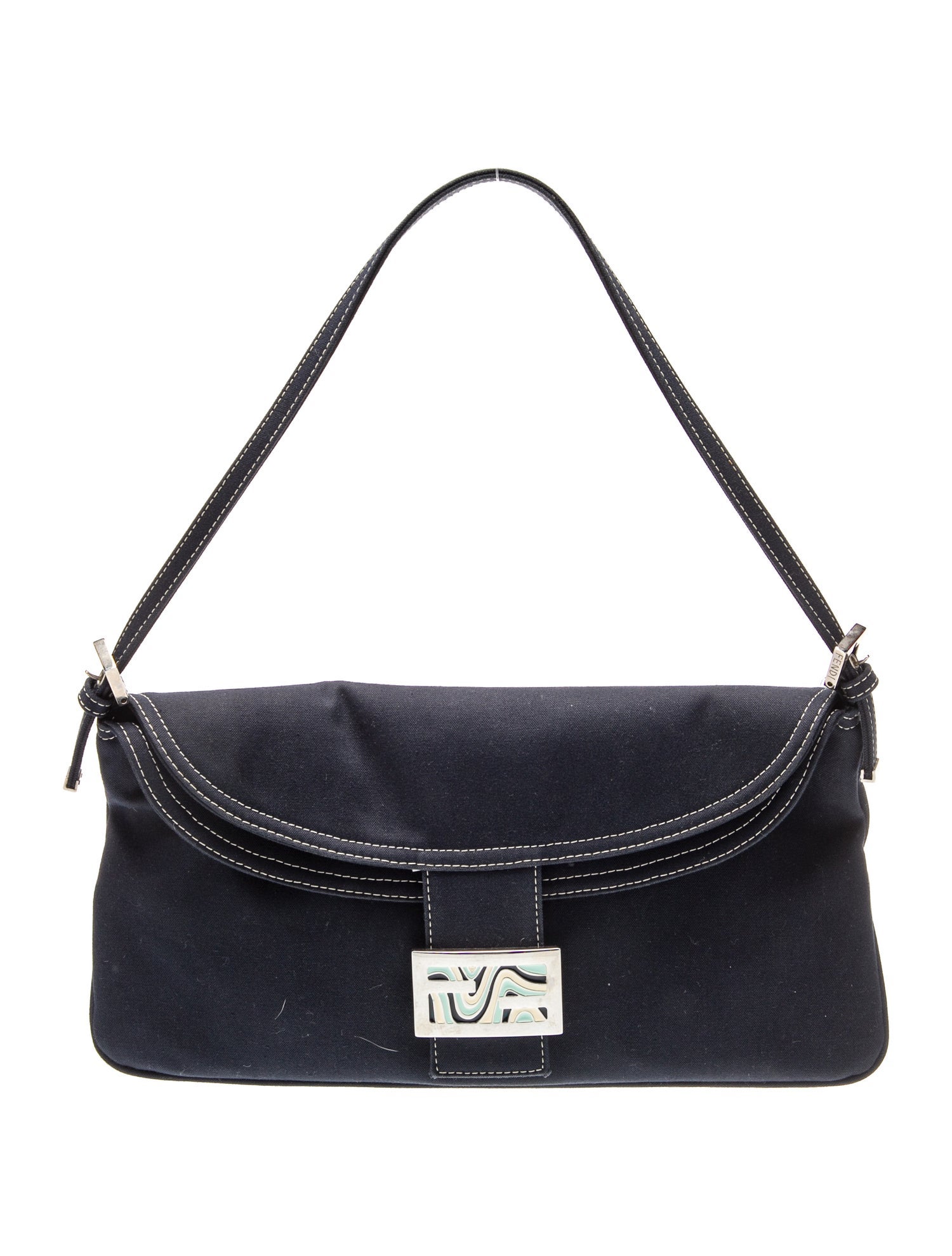 Fendi Canvas Shoulder Bag