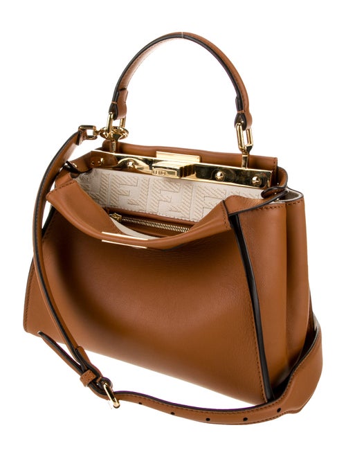 Fendi Leather Peekaboo Mini 2023