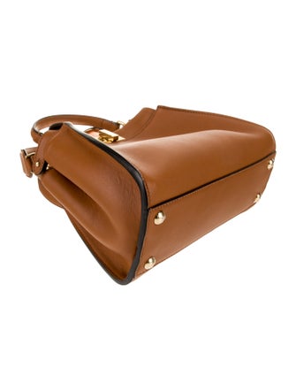 Fendi Leather Peekaboo Mini 2023