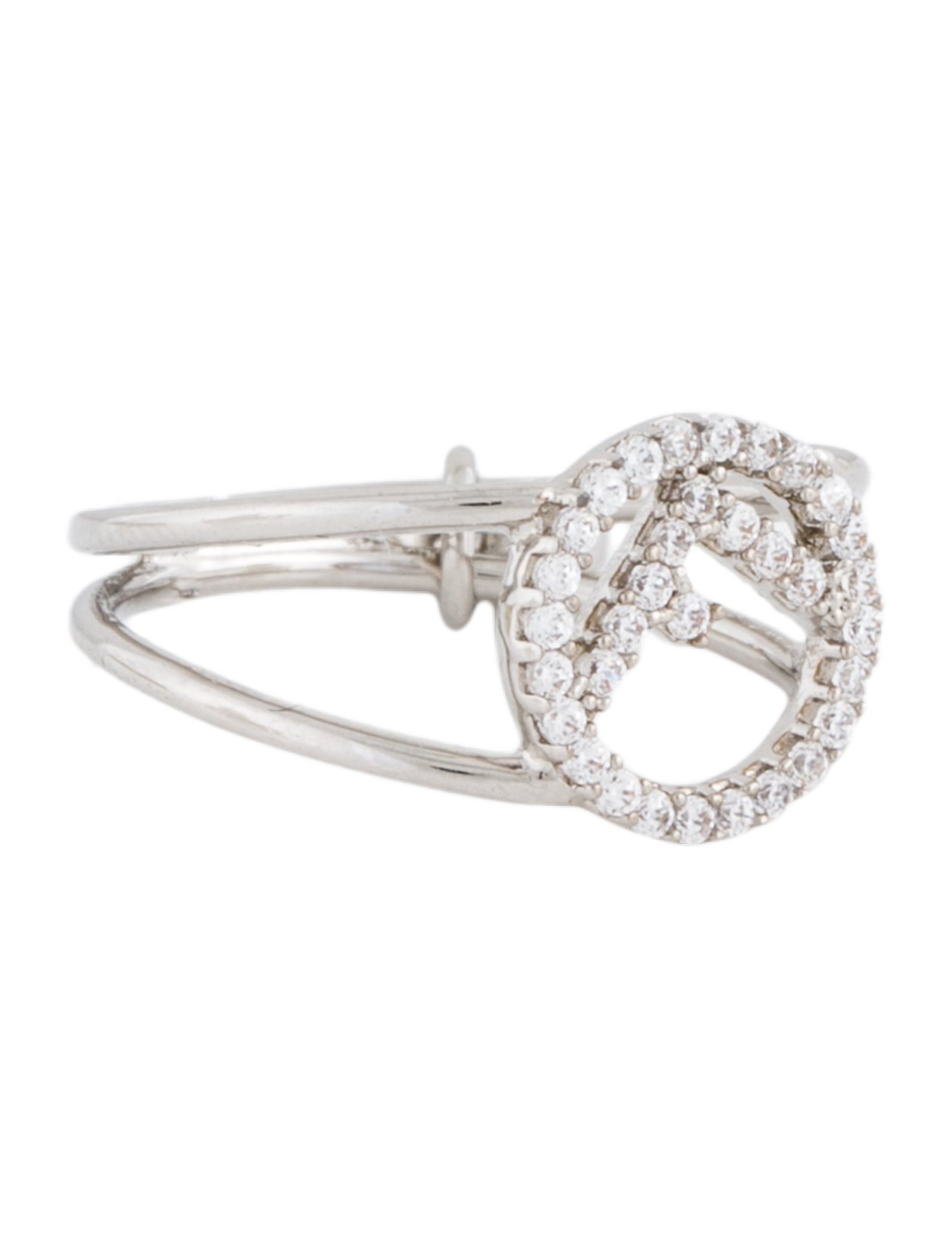 Fendi Crystal F Is Fendi Cocktail Ring