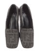 Fendi Wool Printed Loafers