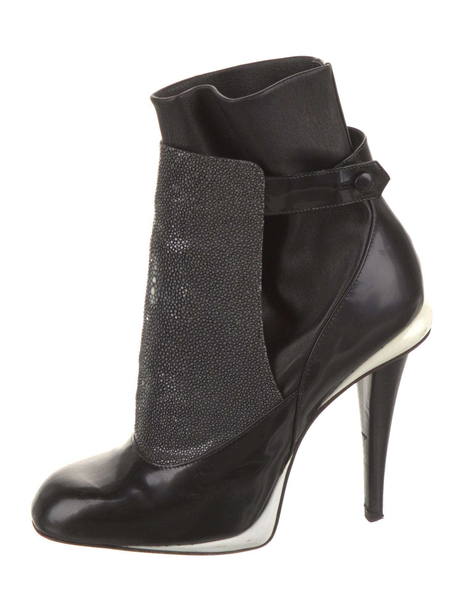 Fendi Leather Sock Boots