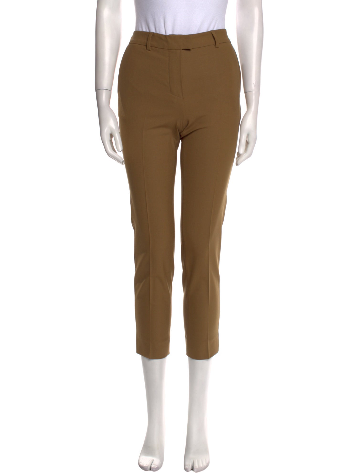 Fendi Virgin Wool Skinny Leg Pants