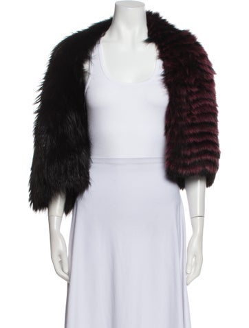 Fendi Jackets Fox Fur Jacket L