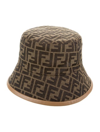 Fendi Zucca FF Jacquard Bucket Hat