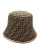 Fendi Zucca FF Jacquard Bucket Hat