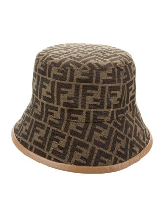 Fendi Zucca FF Jacquard Bucket Hat