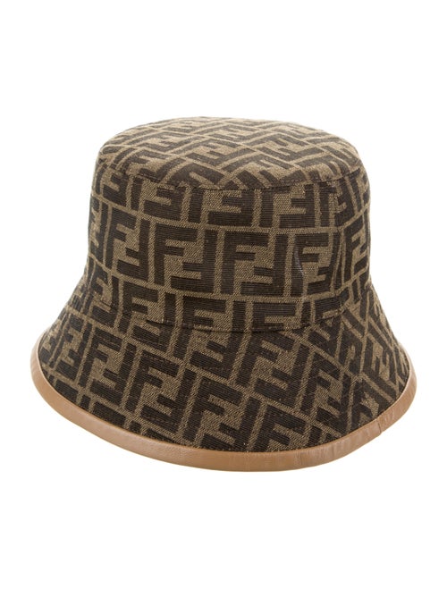 Fendi Zucca FF Jacquard Bucket Hat