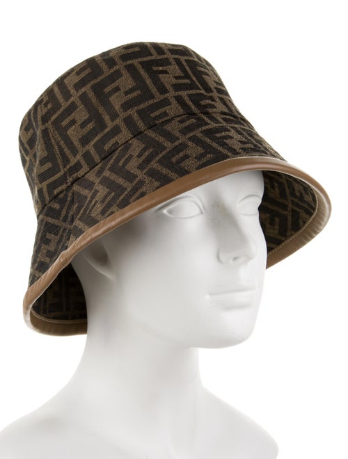 Fendi Zucca FF Jacquard Bucket Hat