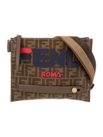 Fendi Zucca FF Shoulder Bag