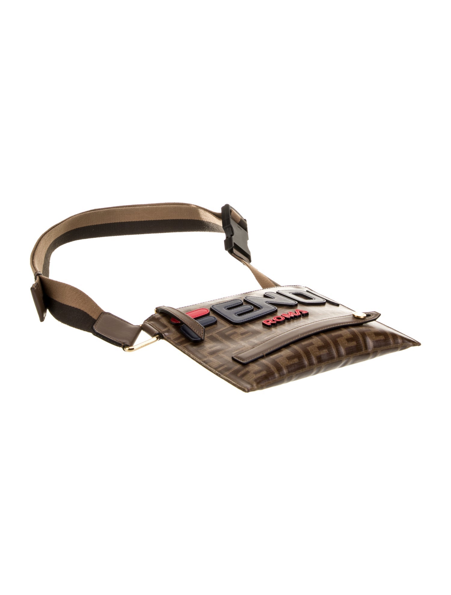 Fendi Zucca FF Shoulder Bag