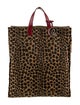 Fendi Canvas Leopard Jacquard