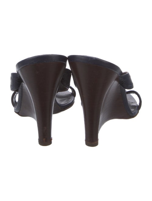 Fendi Leather Slides