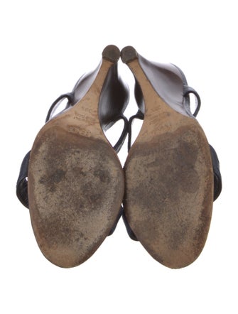 Fendi Leather Slides