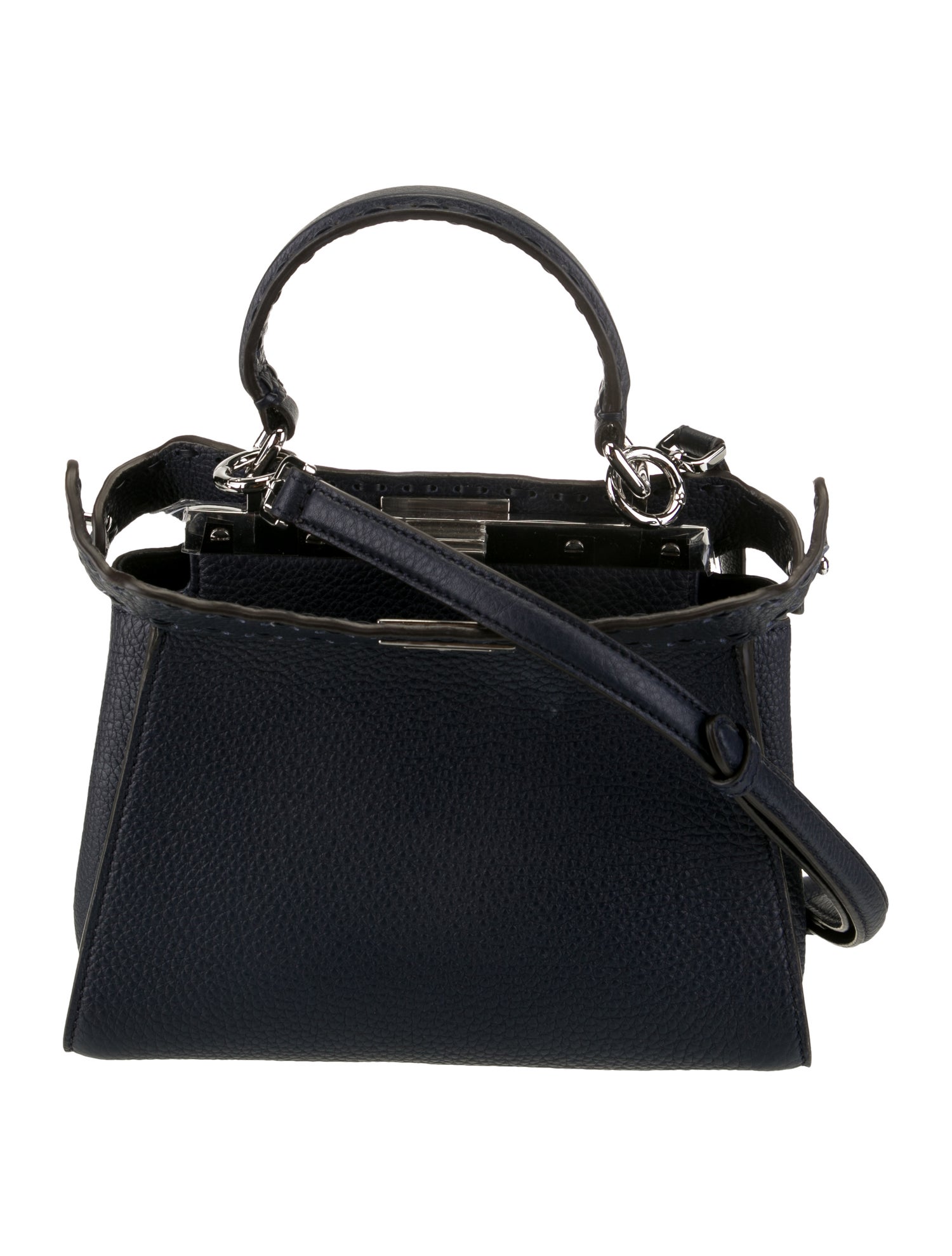 Fendi Leather Peekaboo Mini 2023