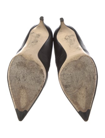 Fendi Leather Graphic Print Sock Boots