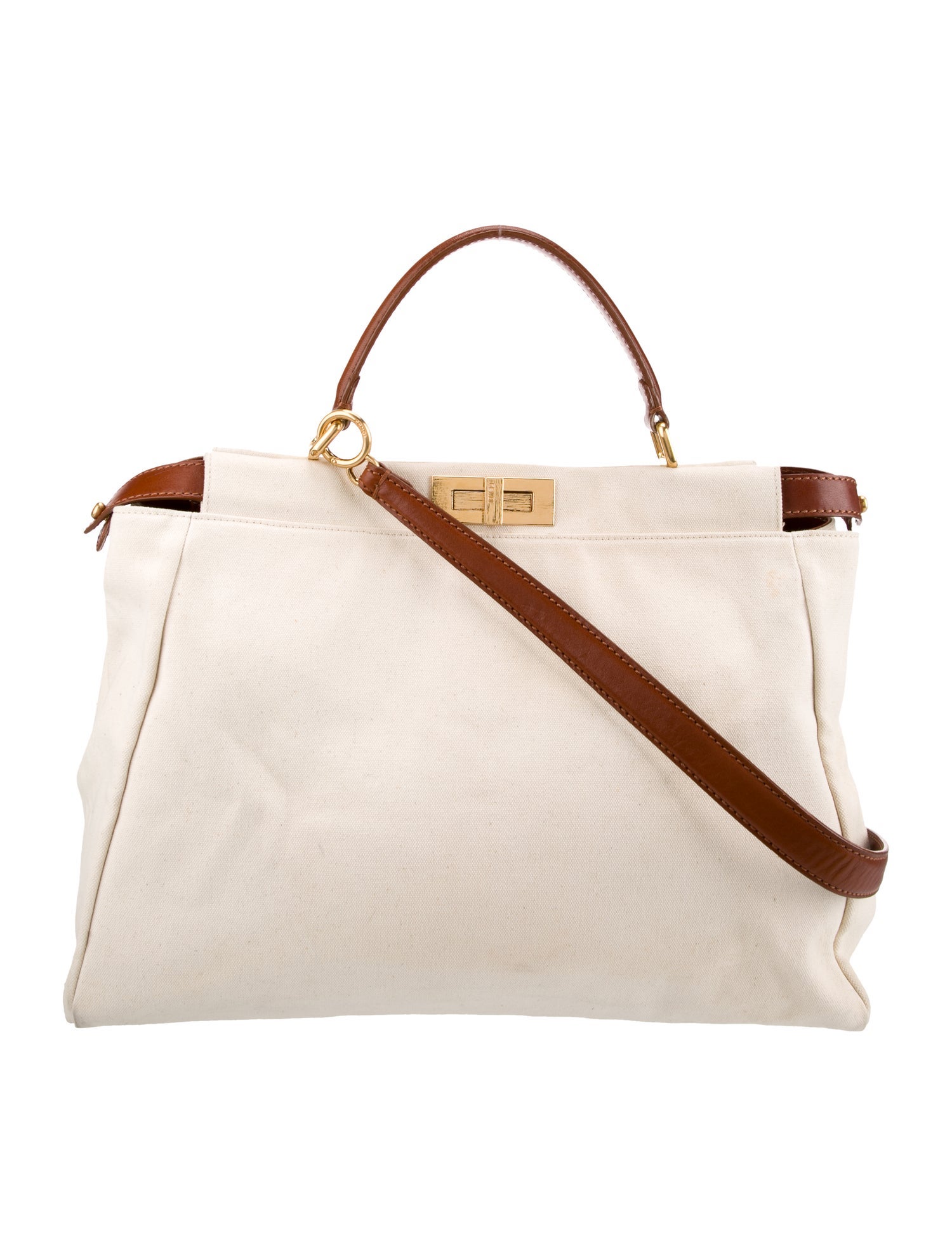 Fendi Leather Peekaboo