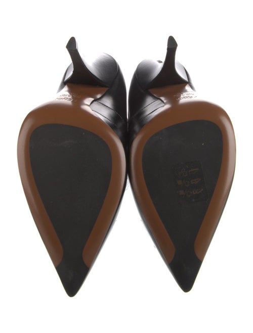 Fendi Leather Mesh Accents Sock Boots