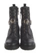 Fendi Leather Combat Boots