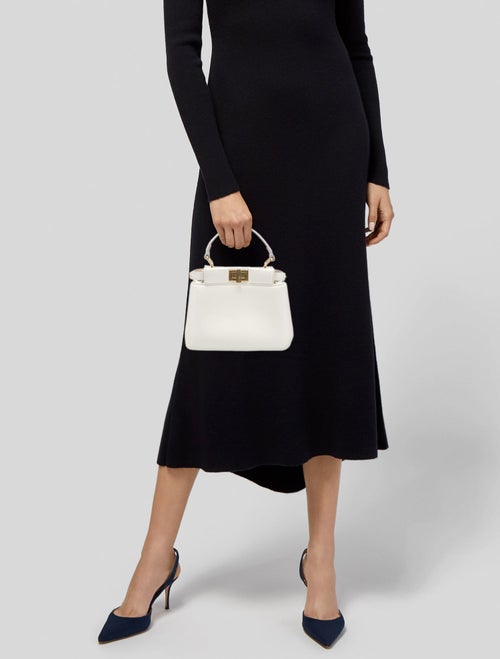 Fendi Leather Peekaboo Mini