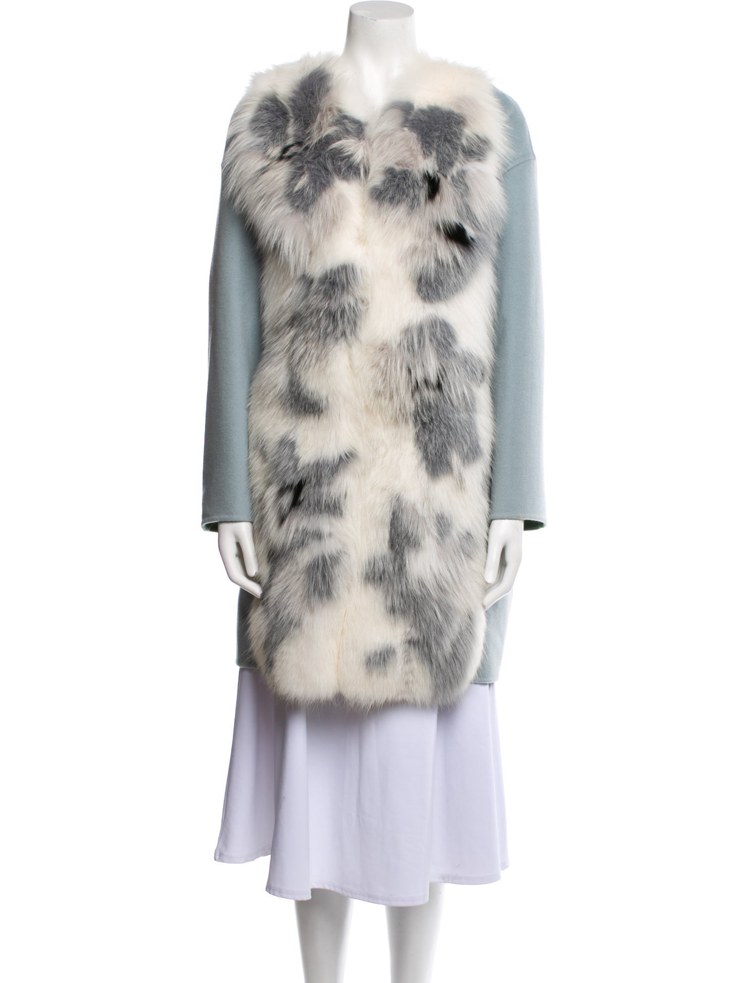Fendi Cashmere Fur Coat