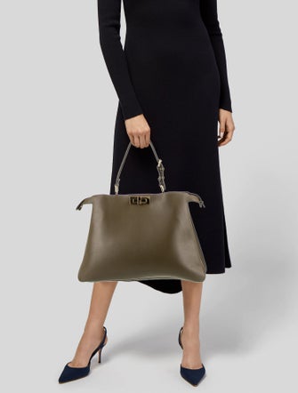 Fendi Leather Peekaboo Large 2024