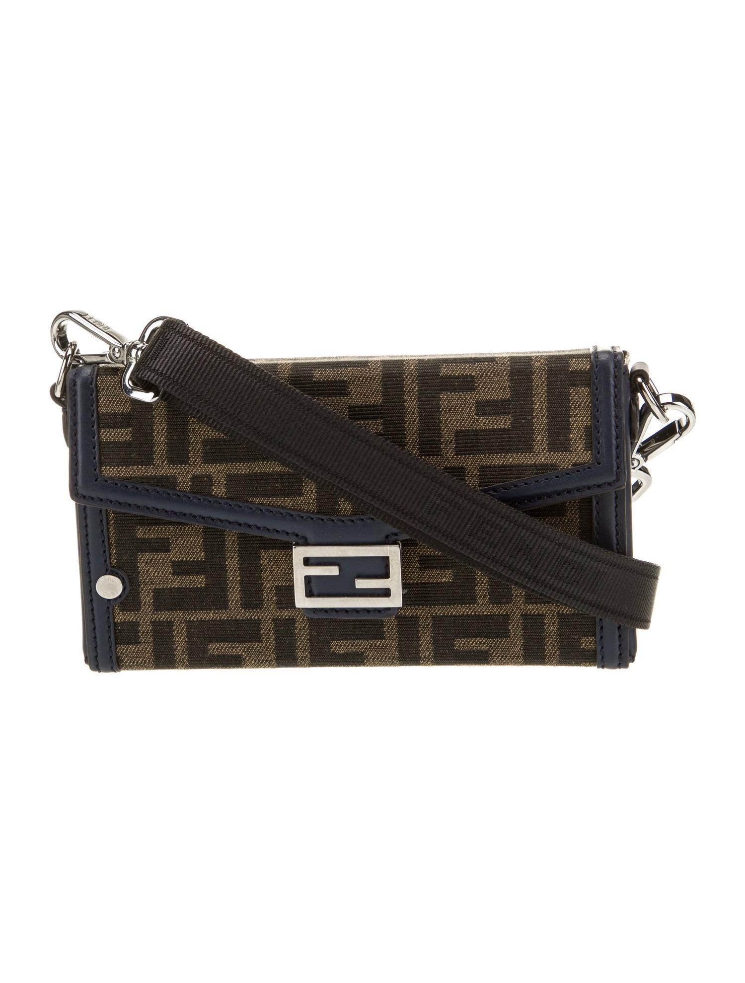 Fendi Zucca FF Soft Trunk Phone Pouch 2023