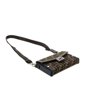 Fendi Zucca FF Soft Trunk Phone Pouch 2023