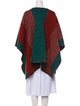 Fendi Virgin Wool Colorblock Pattern Sweater