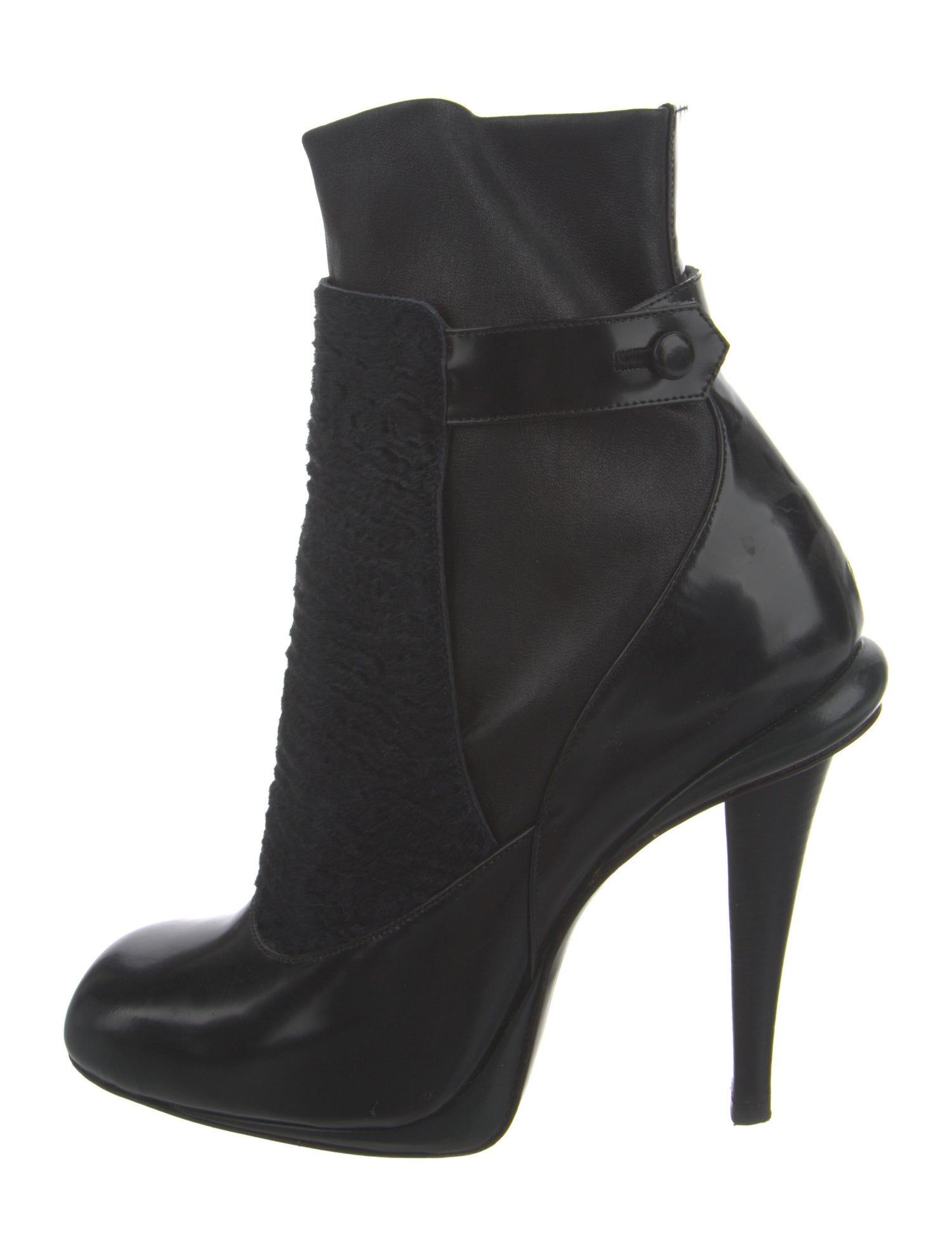Fendi Leather Sock Boots