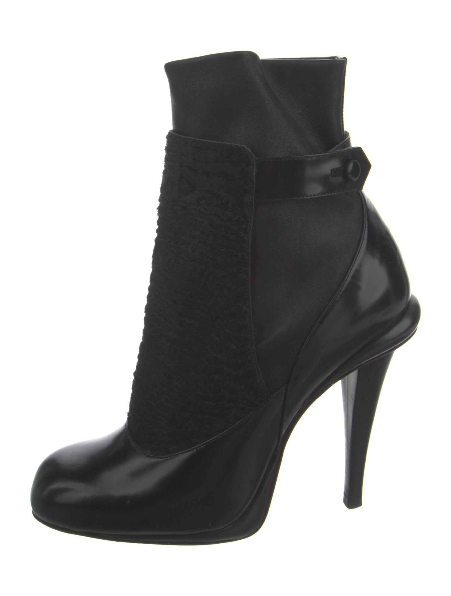 Fendi Leather Sock Boots