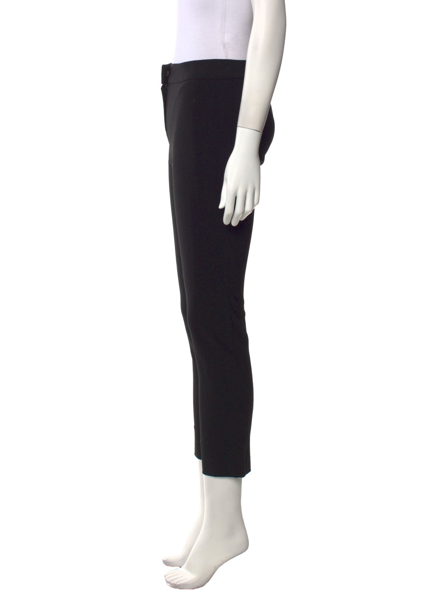 Fendi Virgin Wool Skinny Leg Pants