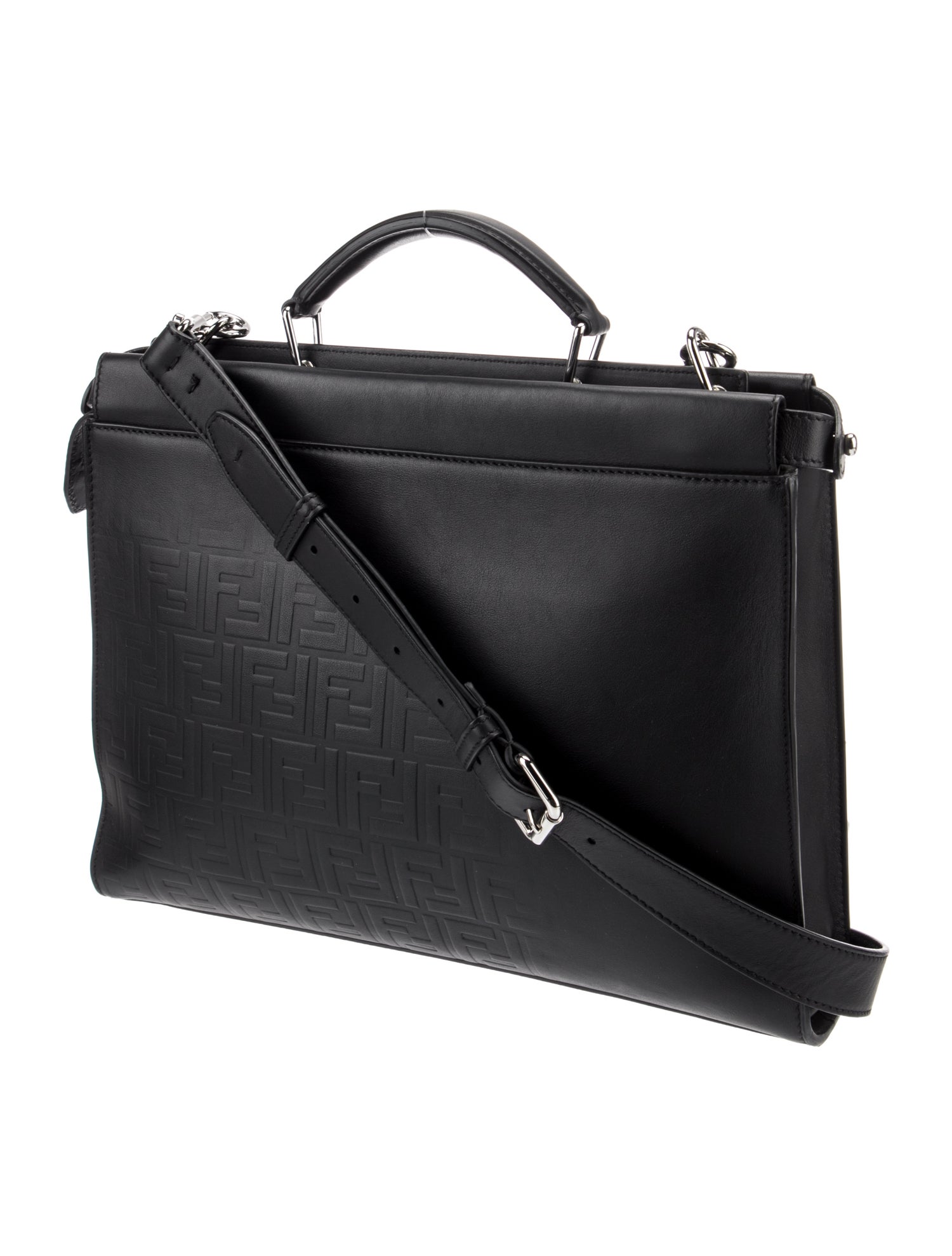 Fendi Zucca FF Messenger Bag