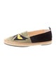 Fendi Monsters Motif Canvas Espadrilles