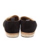 Fendi Monsters Motif Canvas Espadrilles