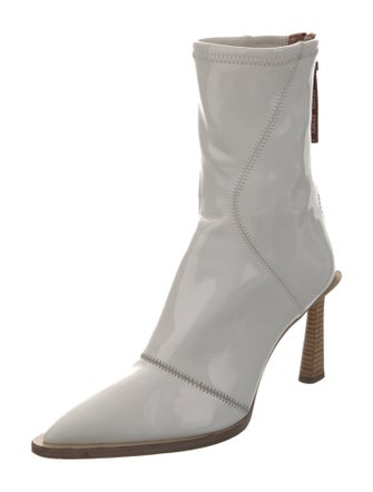 Fendi Patent Leather Sock Boots