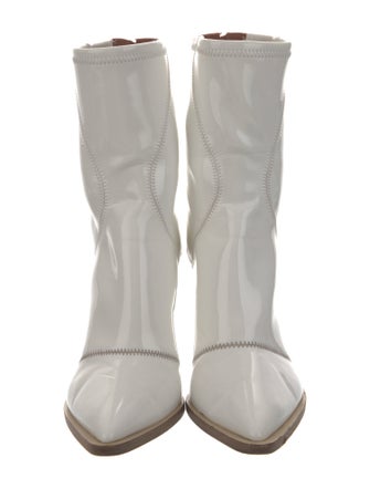 Fendi Patent Leather Sock Boots
