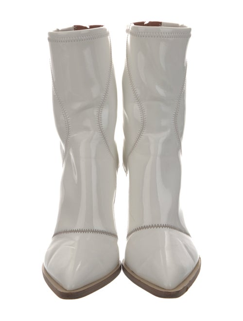 Fendi Patent Leather Sock Boots