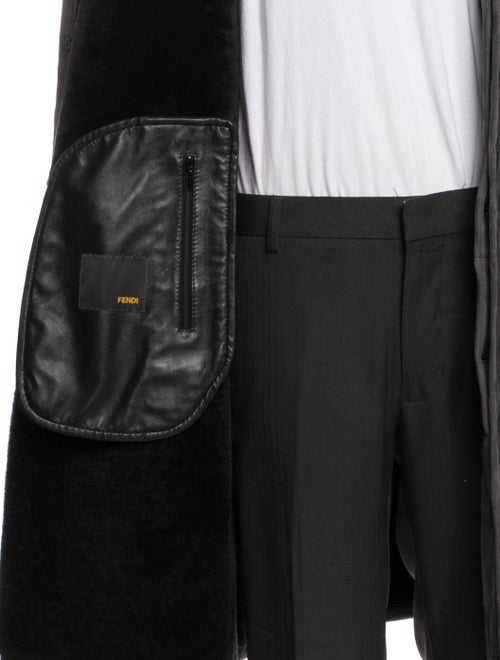 Fendi Lamb Leather Coat