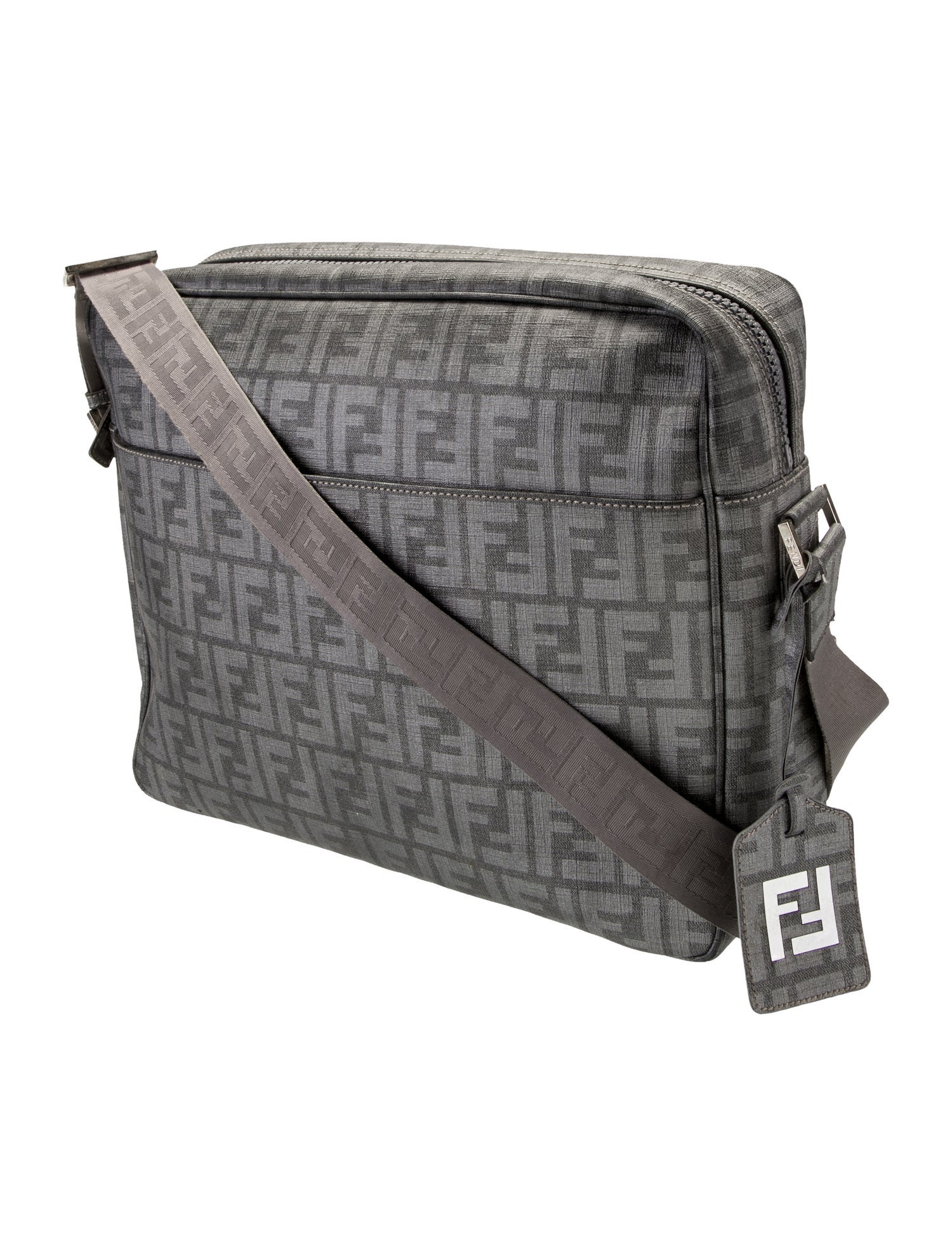 Fendi Zucca FF Messenger Bag