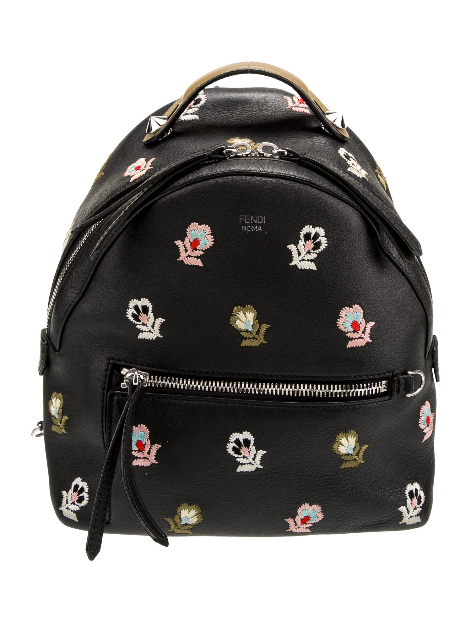 Fendi Leather Zaino Mini