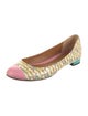 Fendi Patent Leather Printed Flats