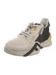 Fendi Zucca FF Logo Leather Sneakers