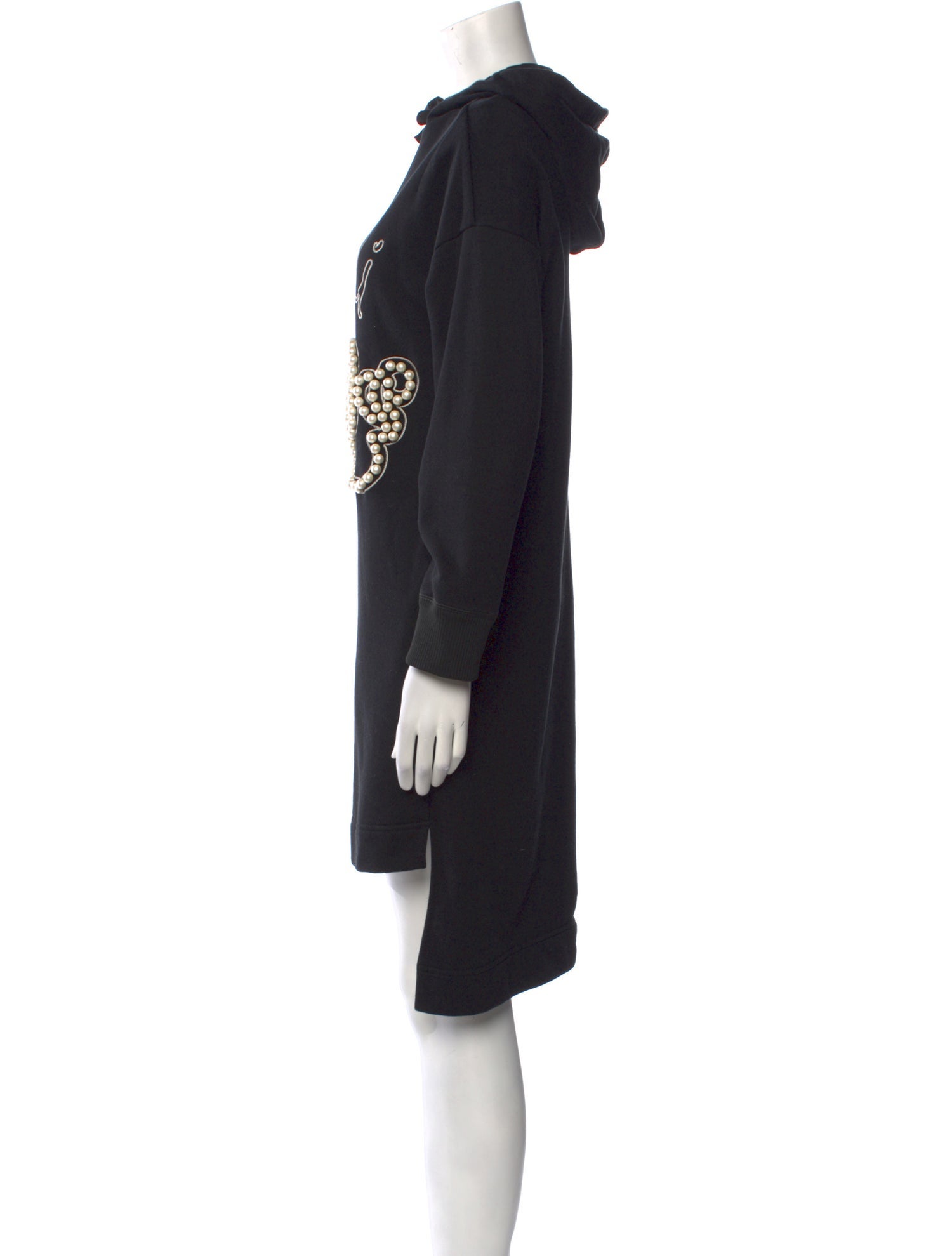 Fendi Crew Neck Knee-Length Dress
