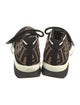 Fendi Zucca FF Logo Animal Print Sock Sneakers